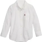 GAP BABY Detská košeľa, biela, veľkosť 5Y