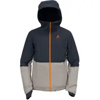 Odlo SKI BLUEBIRD S-THERMIC Pánska zateplená bunda, sivá, veľkosť