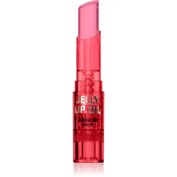 Makeup Revolution Jelly Lip olej na rty s hydratačním účinkem odstín Watermelon Crush Red 2.4 g