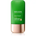 Weleda Serum Drops Skin Food Glow rozjasňující sérum pro sjednocení barevného tónu pleti 30 ml