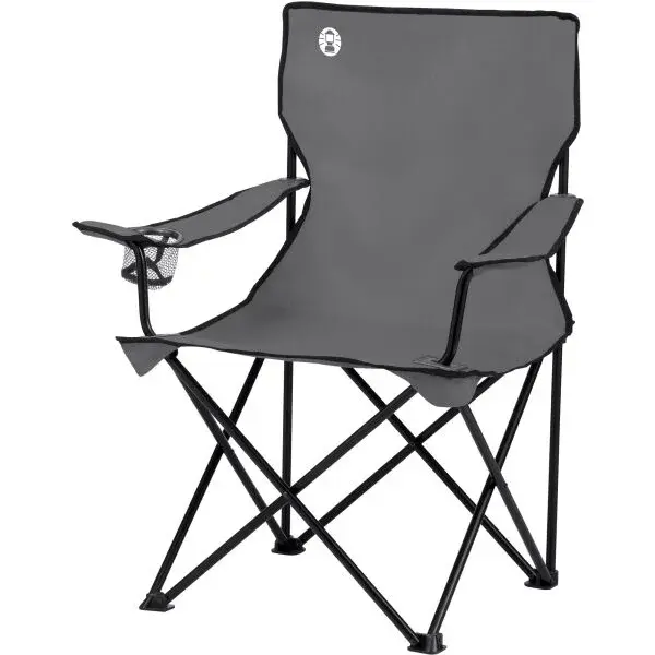 Coleman STANDARD QUAD CHAIR Kempingová stolička, tmavo sivá, veľkosť