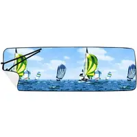 Crossroad BEACH 60 Plážová podložka, modrá, veľkosť