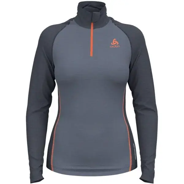 Odlo PERFORMANCE WOOL 150 Dámske termo tričko, tmavo sivá, veľkosť