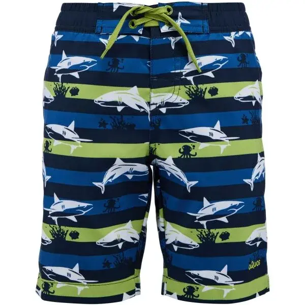 AQUOS GILLON JNR Chlapčenské šortky, tmavo modrá, veľkosť 128-134