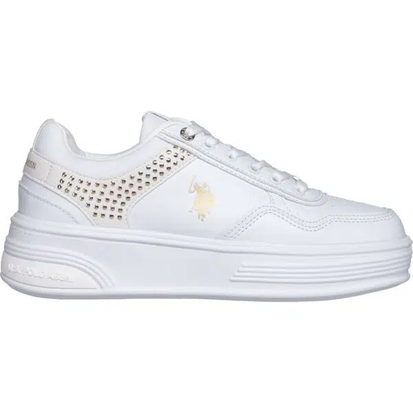 U.S. POLO ASSN. NOLE Dámske tenisky, biela, veľkosť