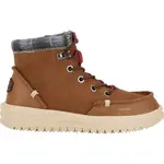 HEY DUDE BRADLEY Y CLASSIC Detská voľnočasová obuv, hnedá, veľkosť