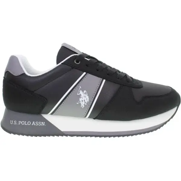 U.S. POLO ASSN. CLEEF001A Pánska voľnočasová obuv, čierna, veľkosť