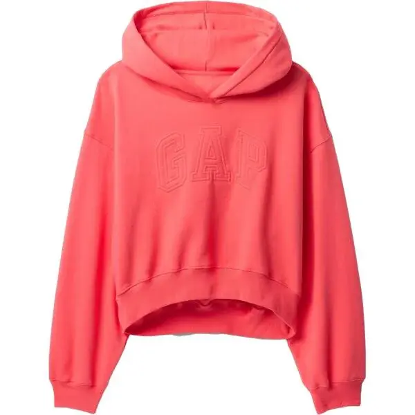 GAP LOGO Dámska mikina, lososová, veľkosť