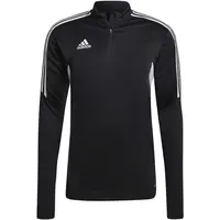 adidas CON22 TR TOP Pánska futbalová mikina, čierna, veľkosť