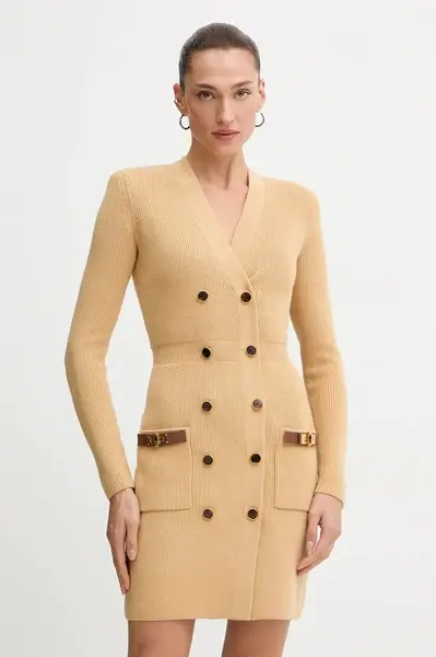 Šaty s příměsí vlny Elisabetta Franchi