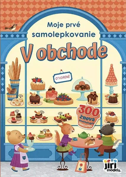 Moje prvé samolepkovanie V obchode
