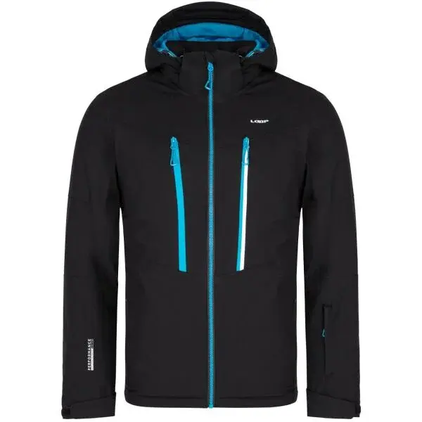 LOAP FEDLIX Pánska lyžiarska bunda, čierna, veľkosť