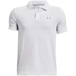 Under Armour PERFORMANCE POLO Chlapčenské polo tričko, biela, veľkosť L