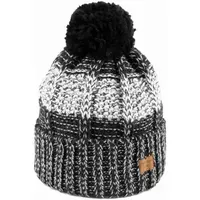 Finmark WINTER HAT Zimná pletená čiapka, tmavo sivá, veľkosť UNI