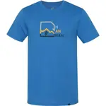 Hannah BITE Pánske funkčné tričko, modrá, veľkosť