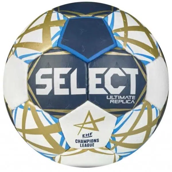 Select HB REPLICA EHF CHAMPIONS LEAGUE 2025/26 Hádzanárska lopta, biela, veľkosť