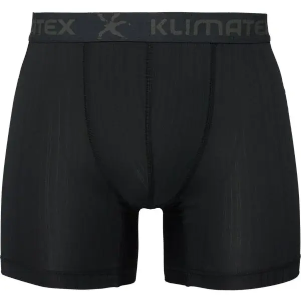 Klimatex RUNE MID SILKTOUCH Pánske funkčné boxerky, čierna, veľkosť XXL