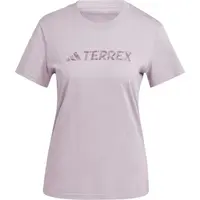 adidas TERREX CLASSIC LOGO TEE Dámske tričko, ružová, veľkosť
