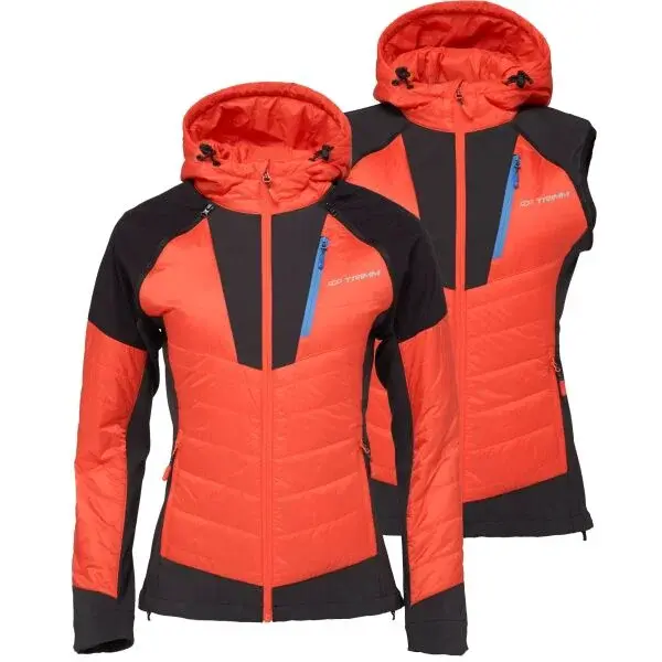 TRIMM CONTRA Dámska bunda, oranžová, veľkosť