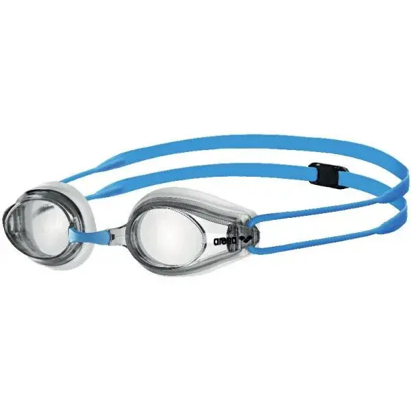 Arena TRACKS Juniorské plavecké okuliare, modrá, veľkosť