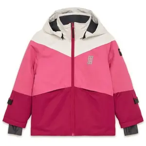 LEGO&reg; kidswear LWJESTED 708 JACKET Detská lyžiarska bunda, ružová, veľkosť