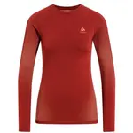 Odlo BL TOP PERFORMANCE WARM EC Funkčné tričko, červená, veľkosť