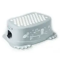 TEGA STEP Detská protišmyková podnožka do kúpeľne, tmavo sivá, veľkosť