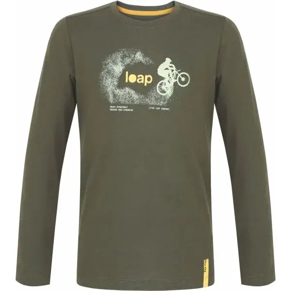 LOAP BIFI Chlapčenské tričko, zelená, veľkosť 112-116
