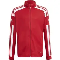 adidas SQ21 TR JKT Y Chlapčenská futbalová mikina, červená, veľkosť