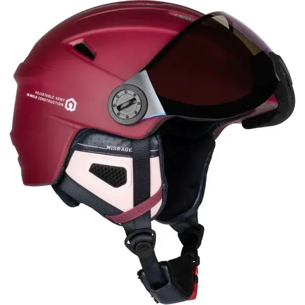 Arcore MIRRAGE Lyžiarska prilba, červená, veľkosť (57 - 58)