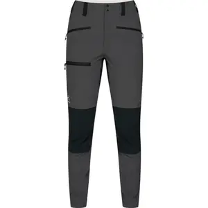 HAGLÖFS MID SLIM PANT W Dámske softshellové nohavice, tmavo sivá, veľkosť