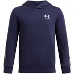 Under Armour ICON FLEECE HOODIE Chlapčenská mikina, tmavo modrá, veľkosť S