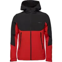 LOAP LUCAS Pánska softshellová bunda, červená, veľkosť