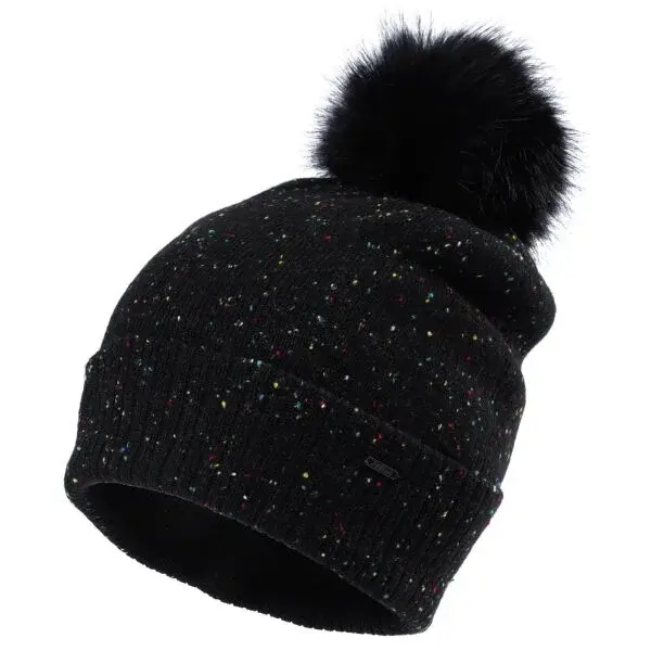Willard RINAKA Dámska pletená čiapka, čierna, veľkosť