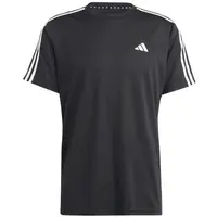 adidas TRAIN ESSENTIALS 3-STRIPES TEE Pánske tréningové tričko, čierna, veľkosť