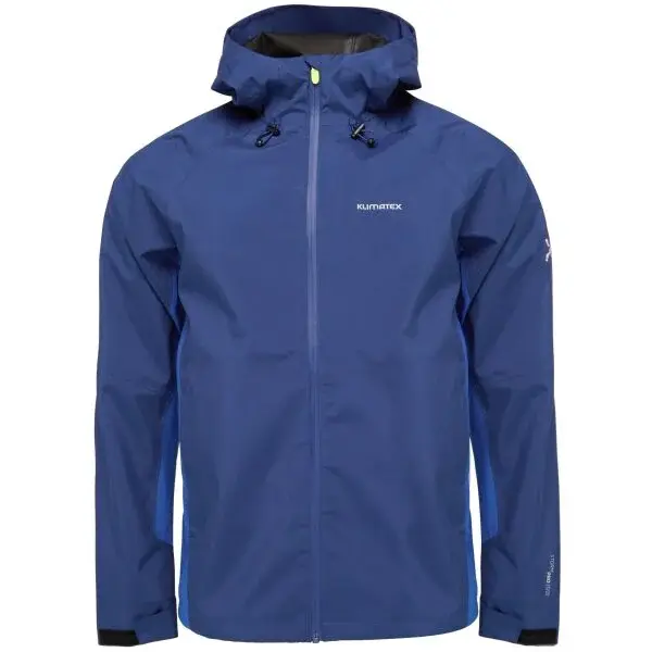 Klimatex ANGOTTI WATERPROOF Pánska nepremokavá bunda s membránou, modrá, veľkosť