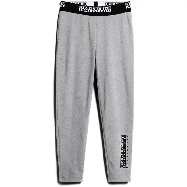 Napapijri M-BOX LEGGINGS 4 Dámske legíny, sivá, veľkosť