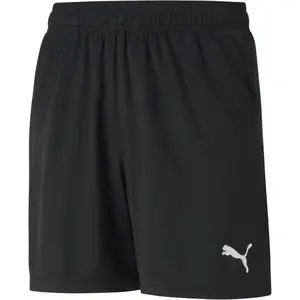 Puma TEAMRISE TRAINING SHORTS JR Chlapčenské futbalové šortky, čierna, veľkosť