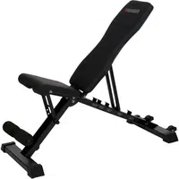 HAMMER FOLDING BENCH FORCE 2.0 Posilňovacia lavica, čierna, veľkosť