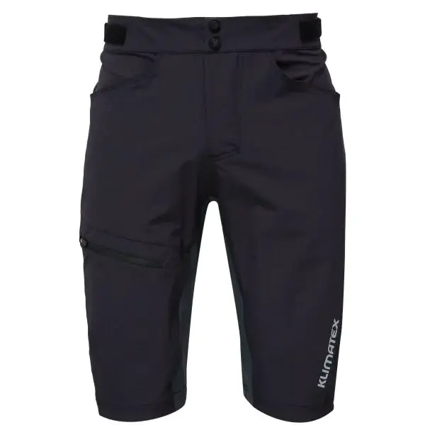 Klimatex BRUNI Pánske MTB predĺžené šortky, čierna, veľkosť XXXL