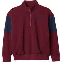 GAP HALF ZIP Chlapčenský sveter, vínová, veľkosť