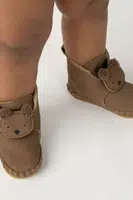 Dětské boty Donsje hnědá barva, 1041501
