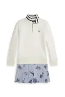 Šaty Polo Ralph Lauren bílá barva, mini, 313970998001