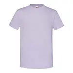 Lavender Men's Combed Cotton T-shirt Iconic Sleeve Fruit of the Loom