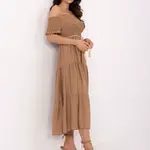 Dress-MI-SK-A2609.96-camel