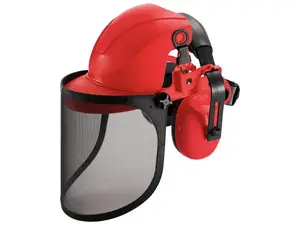 Štít celoobličejový s chrániči sluchu Safetyco 313927