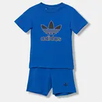 Dětská souprava adidas Originals modrá barva, KA2652