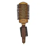 Olivia Garden Expert Blowout Shine Round Brush Wavy Bristles Gold & Brown 55 mm kartáč na vlasy