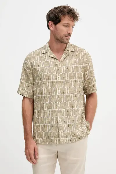 Lněná košile Frescobol Carioca