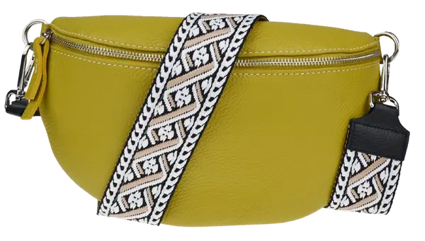 NovaKabelka.cz Reni Grande Pistacchio s přídavným popruhem II